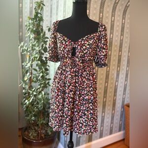 Speechless Floral Puff Sleeve Sundress